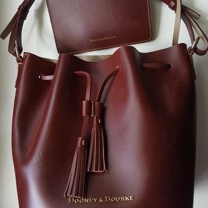 Dooney & Bourke Ox Blood color Alto Leather Large